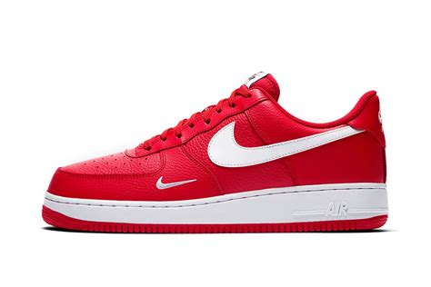 nike air force 1 low mini swoosh university red|air force 1 07 swoosh.